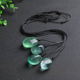 Green Fluorite Necklace Pendant