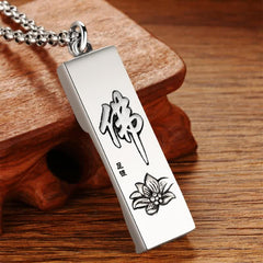 Tathagata Buddha Strength Protection Amulet Pendant Necklace