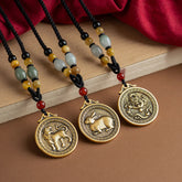 12 Chinese Zodiac Blessing and Fortune Necklace Pendant