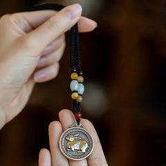 12 Chinese Zodiac Blessing and Fortune Necklace Pendant