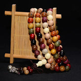 108 Beads Wenge Wood Mala Meditation Bracelet