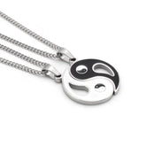 2pcs Yin Yang Pendant Couple Necklaces
