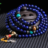 108 Beads Lazurite Positive Bracelet Mala
