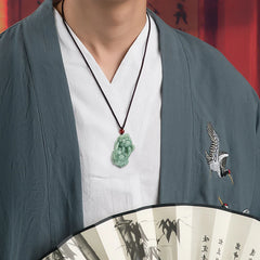 Jade PiXiu Wealth Luck String Necklace Pendant