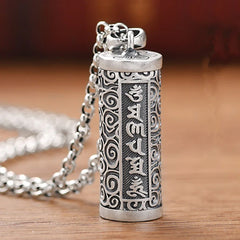 Six True Words Protection Necklace Pendant