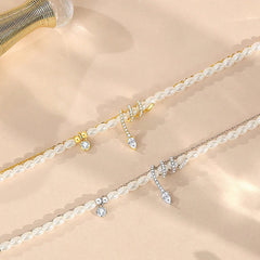 925 Sterling Silver Snake and Pearl Bracelet, Necklace, and Pendant