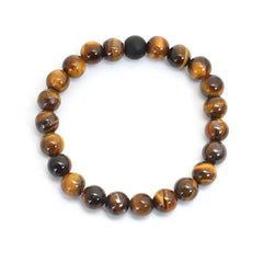 108 Beads Mala Tiger Eye Protection Tassel Bracelet