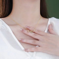 999 Sterling Silver Snake Coiling Infinite Symbol Blessing Necklace Pendant