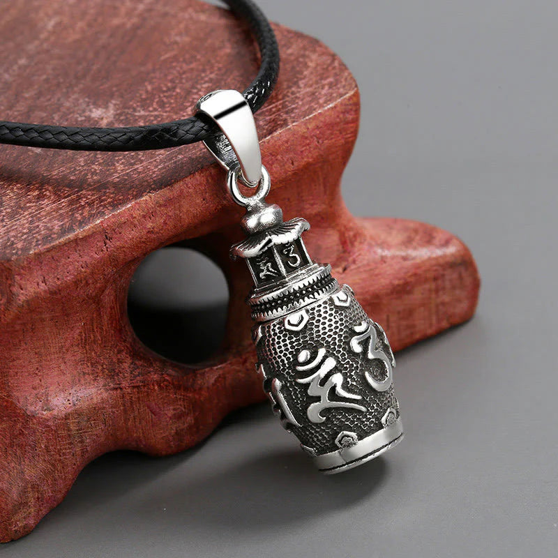 Om Mani Padme Hum Copper Creative Necklace Pendant