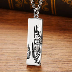Tathagata Buddha Strength Protection Amulet Pendant Necklace
