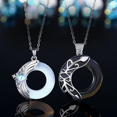 Love Wings Copper Luck Healing Necklace Pendant