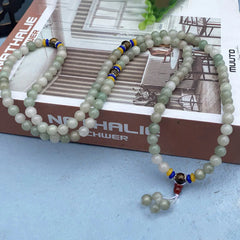 108 Mala Beads Natural Jade Luck Prosperity Bracelet