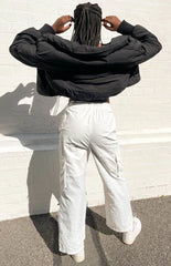 Briar White Cargo Pants