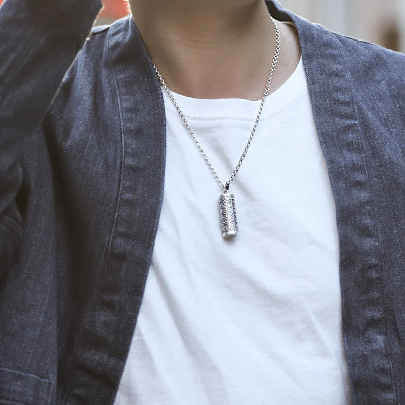 Six True Words Protection Necklace Pendant