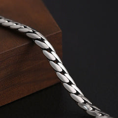 Double Dorje Vajra Strength Punk Copper Chain Bracelet Necklace