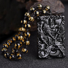 FengShui Lord Guan Protection Necklace Pendant (Extra 30% Off | USE CODE: FS30)