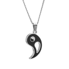 2pcs Yin Yang Pendant Couple Necklaces
