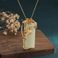 Natural Green Aventurine Balance Necklace Pendant