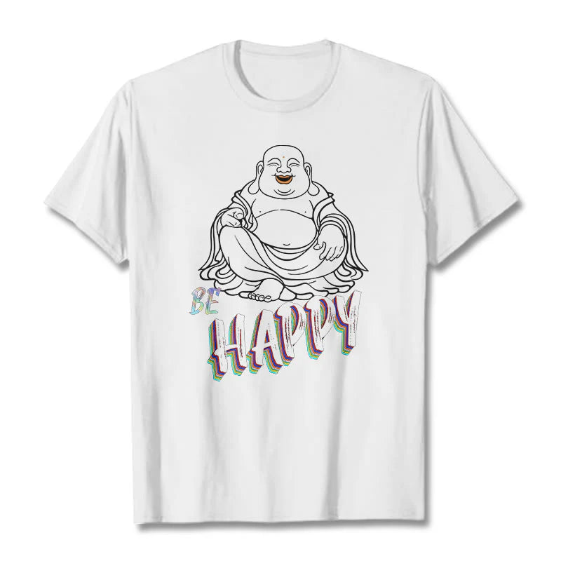 Happy Laughing Buddha T-shirt