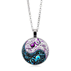 Yin Yang Chain Balance Necklace Pendant