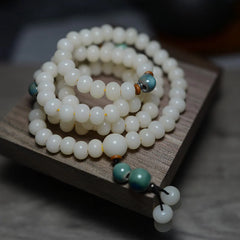 108 Mala Beads Bodhi Seed Evil - Repelling Calm Bracelet