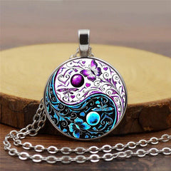 Yin Yang Chain Balance Necklace Pendant