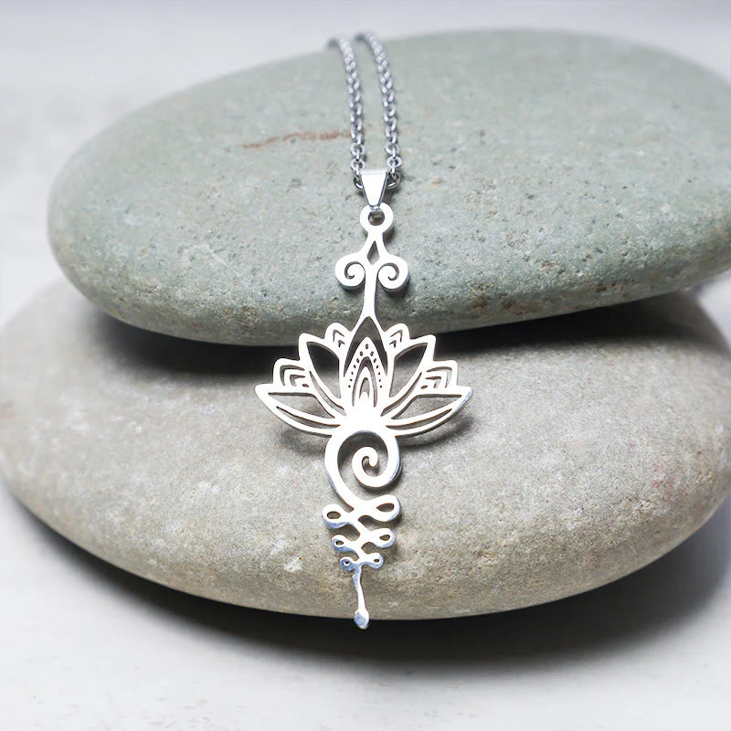 Lotus Luck Wealth Necklace Pendant