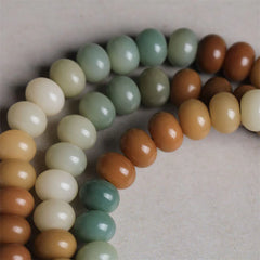 108 Mala Beads Gradient Bodhi Seed Buddha Hand Engraved Peace Bracelet
