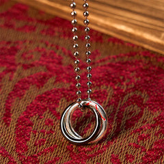 Copper Qiankun Hoop Big Dipper Luck Necklace Pendant