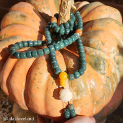 Lotus Cyan Bodhi Seed Success Bracelet