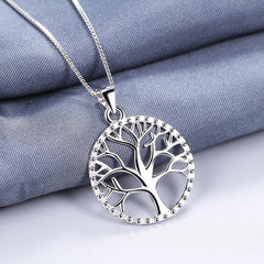 The Tree of Life 925 Sterling Silver Necklace Pendant